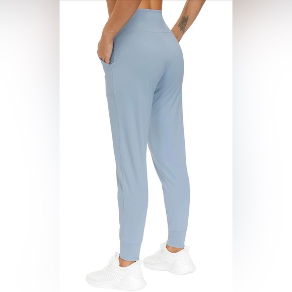 The Gym People Sky Blue Joggers - Picture 2 of 4